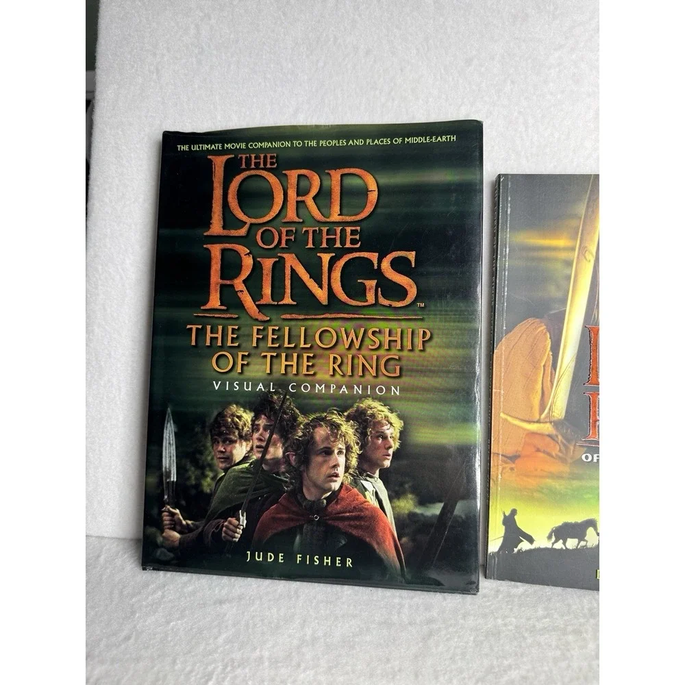 Visual Companion To Lord Of The Rings AND  Lord Of The Rings Oficial Movie Guide